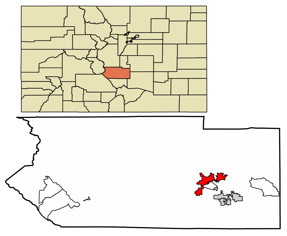 Locator map of Cañon