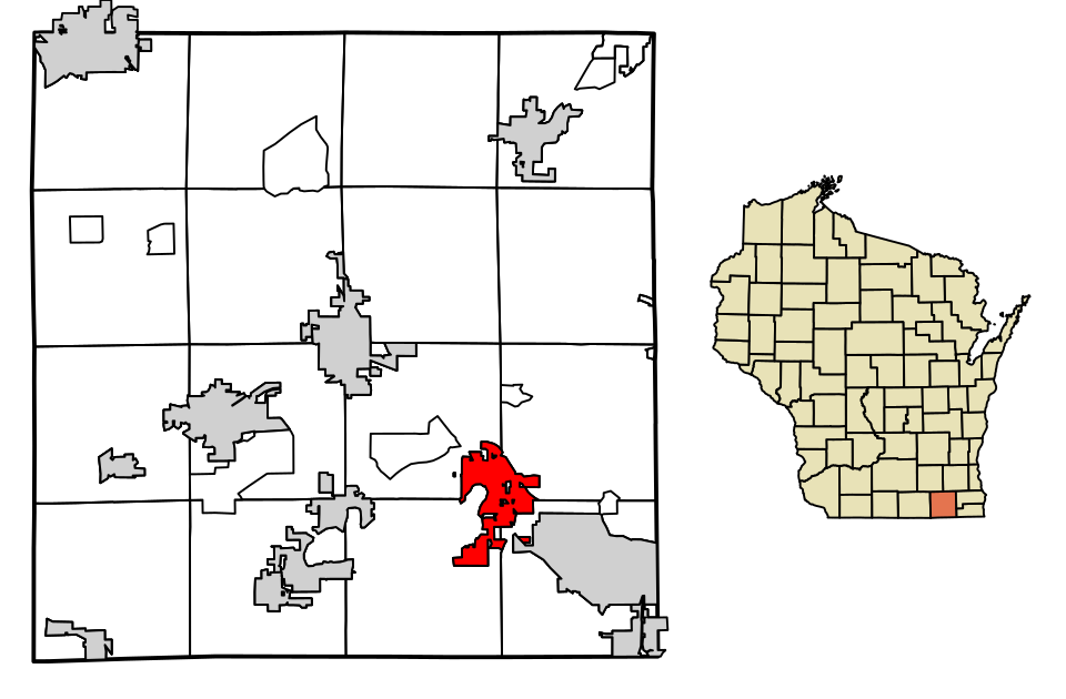 Locator map of Lake Geneva