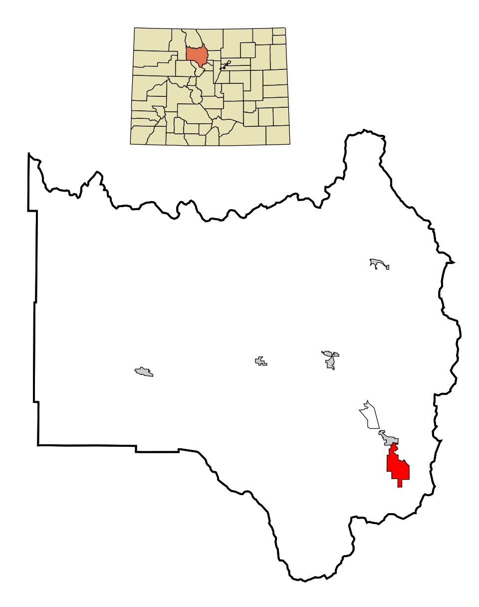 Locator map of Winter Park
