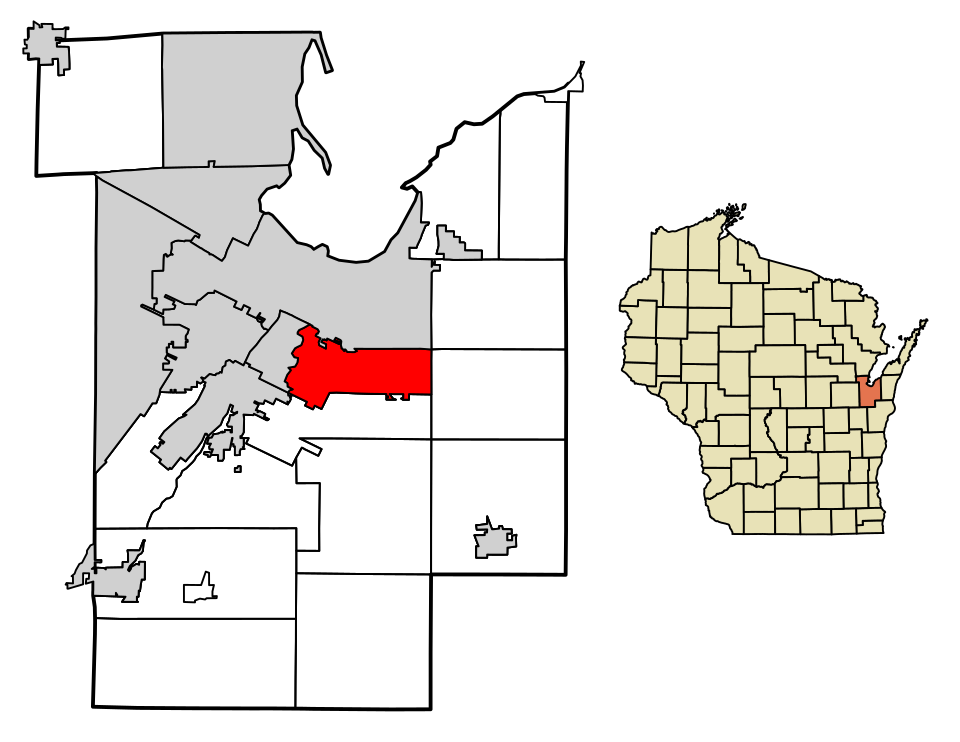 Locator map of Bellevue