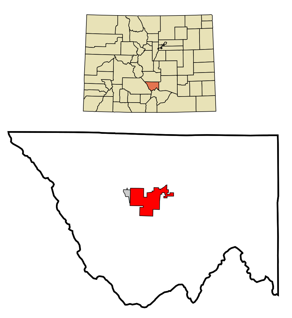 Locator map of Silver Cliff