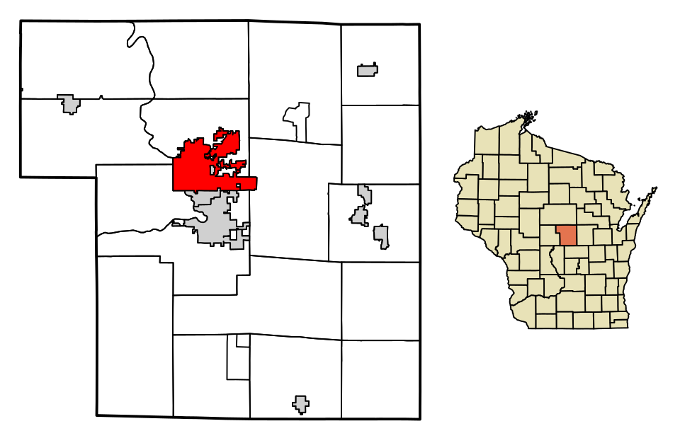 Map of Stevens Point