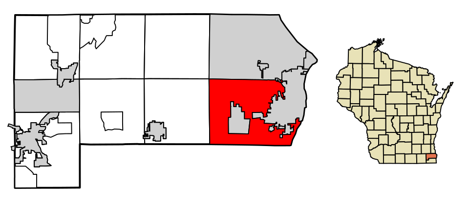 Locator map of Mount Pleasant