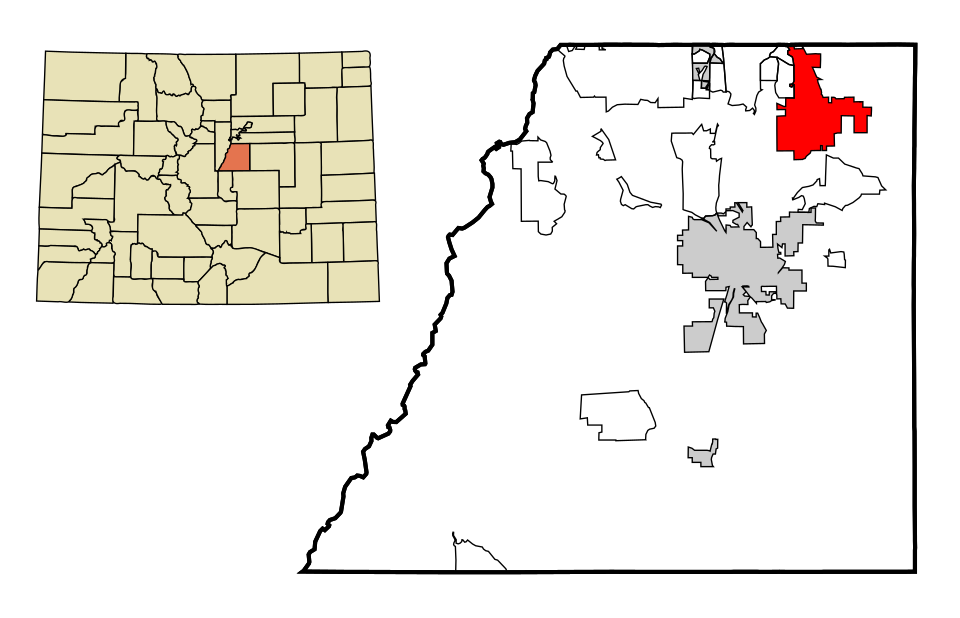 Locator map of Parker