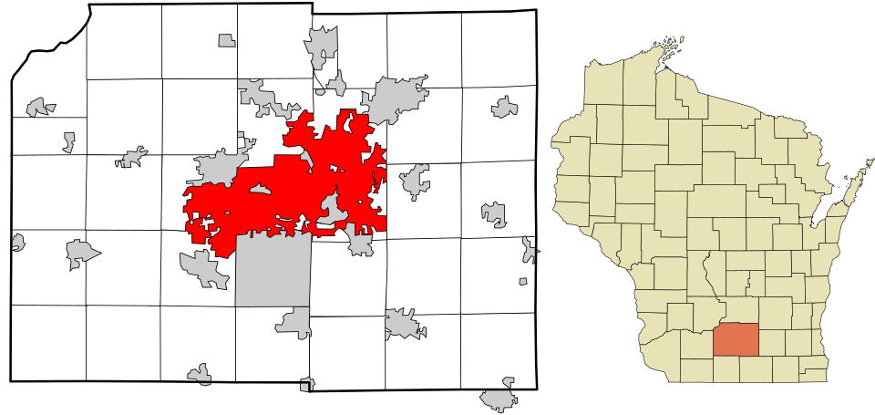 Locator map of Madison
