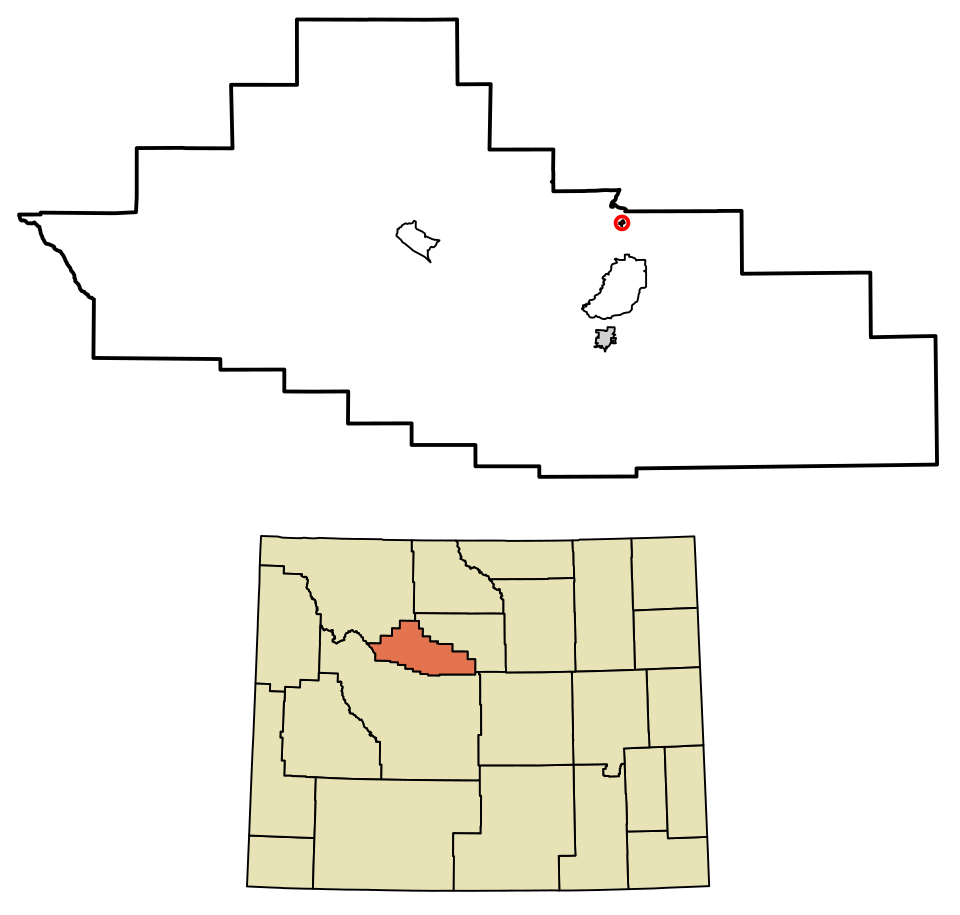 Locator map of Kirby