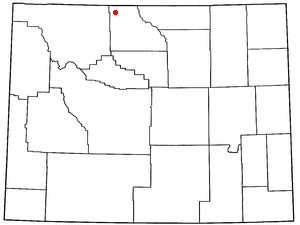 Locator map of Cowley