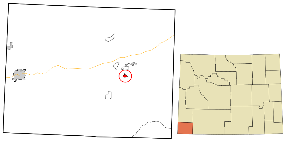 Locator map of Mountain View