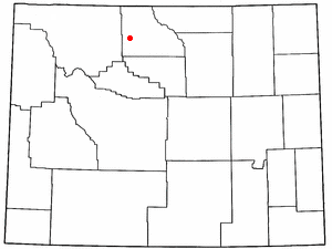 Locator map of Burlington