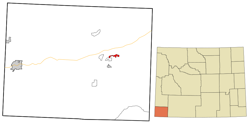 Locator map of Lyman