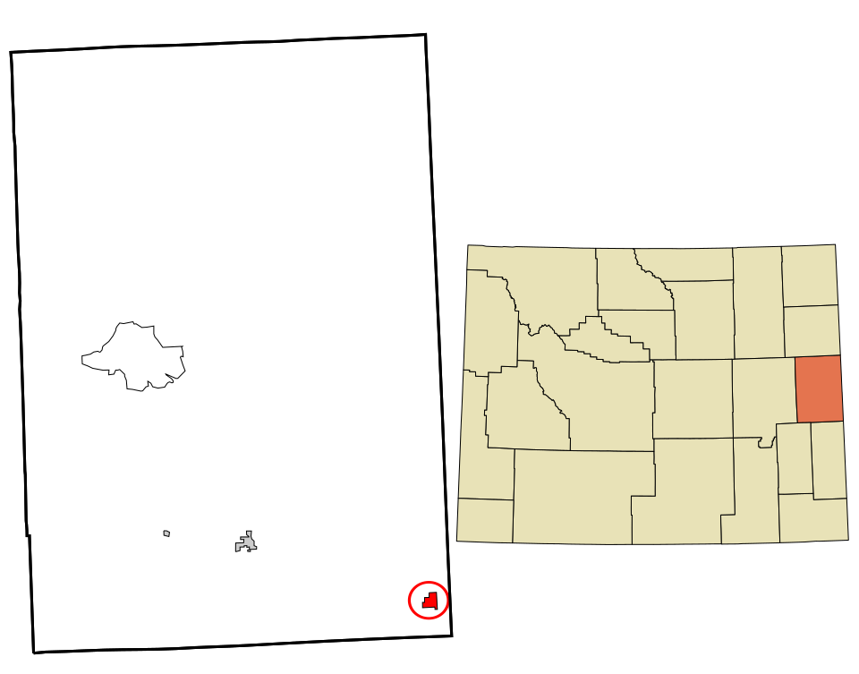 Locator map of Van Tassell