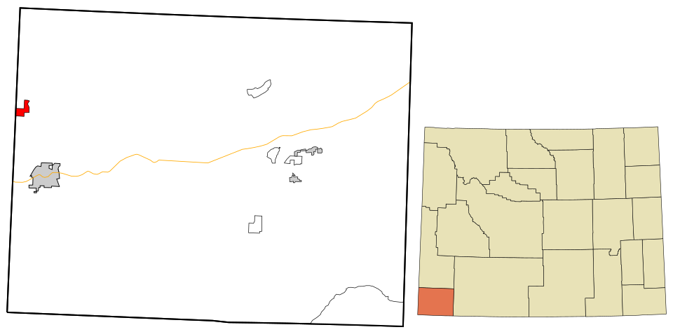 Locator map of Bear River