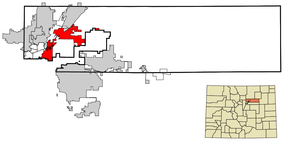 Locator map of Commerce