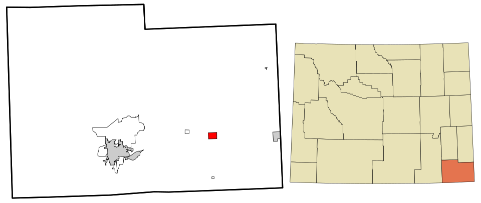 Locator map of Burns