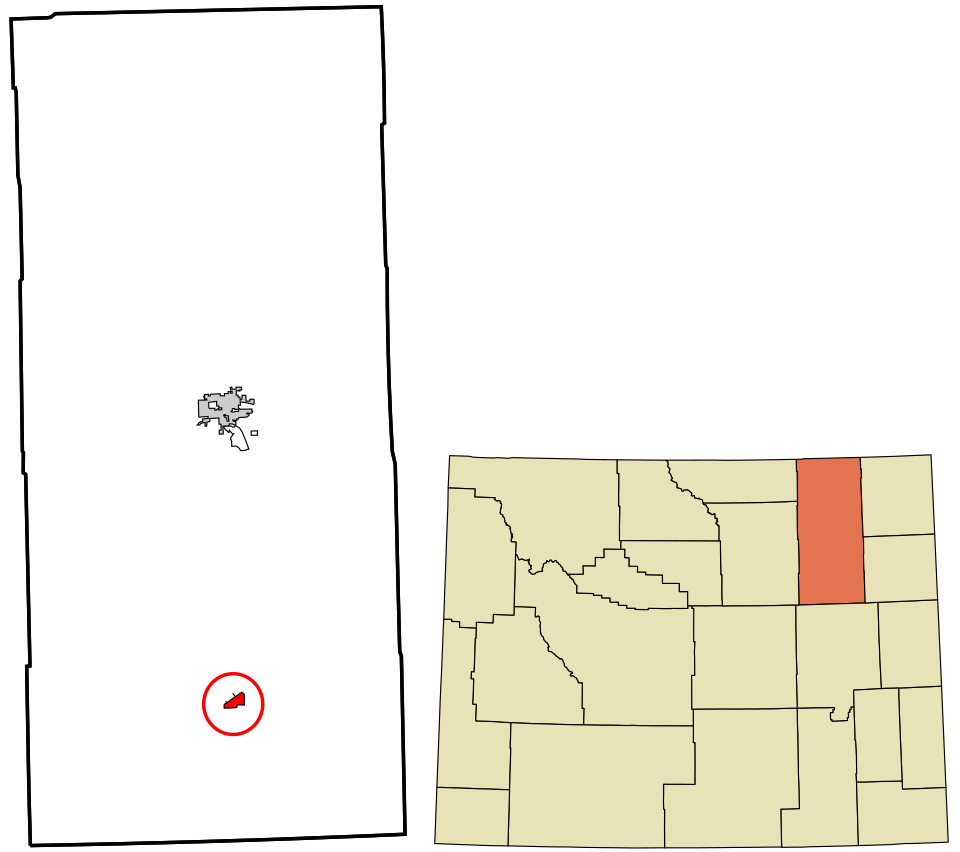 Locator map of Wright