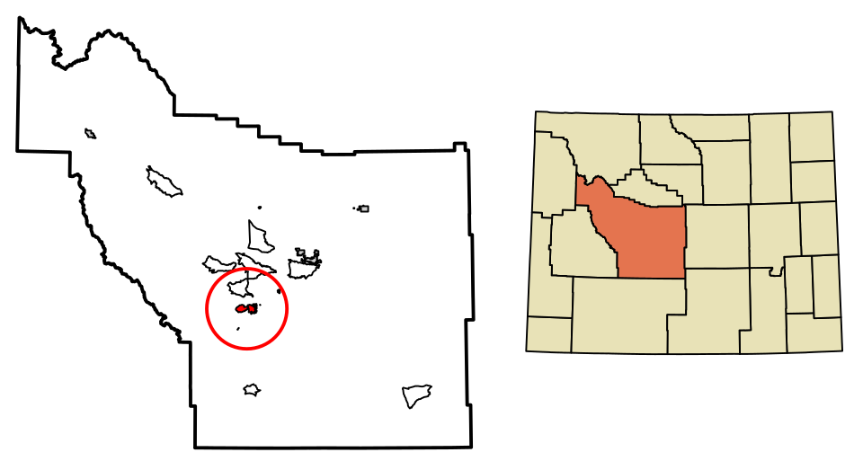 Locator map of Lander