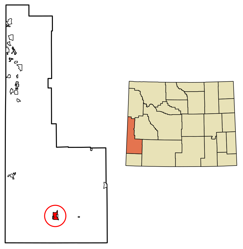 Map of Kemmerer