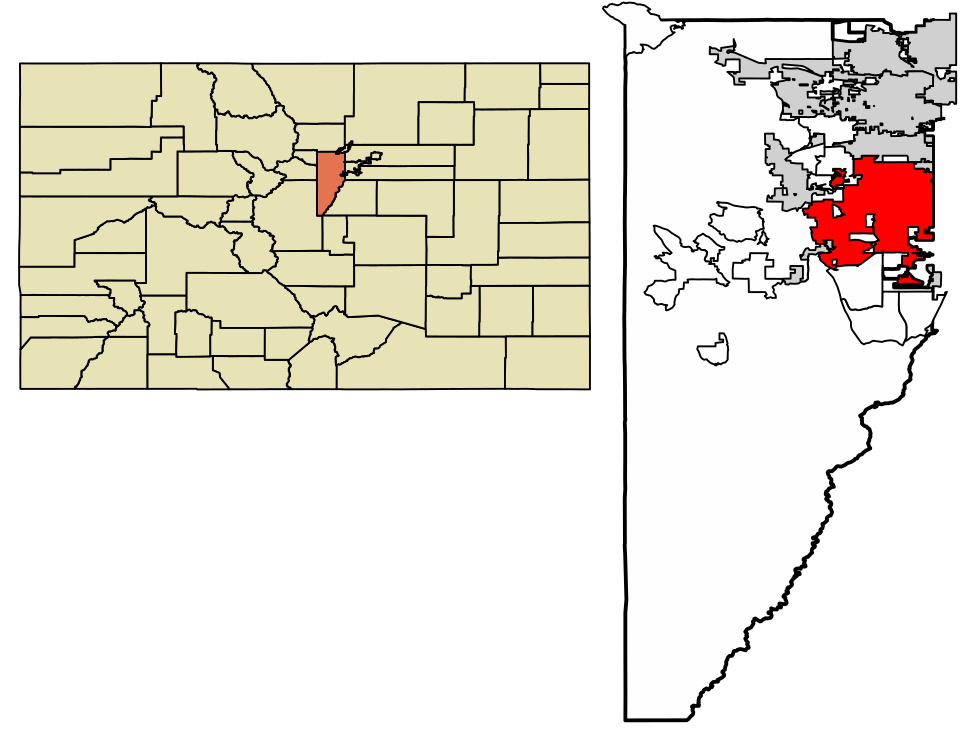 Map of Lakewood