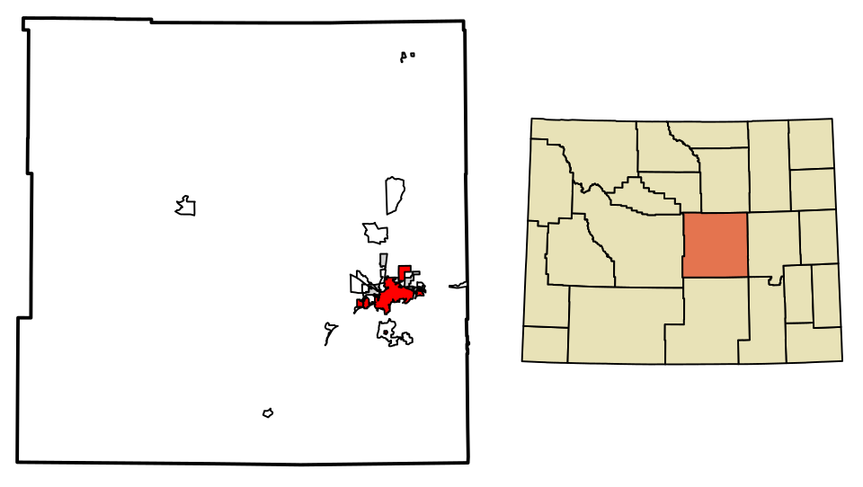 Map of Casper
