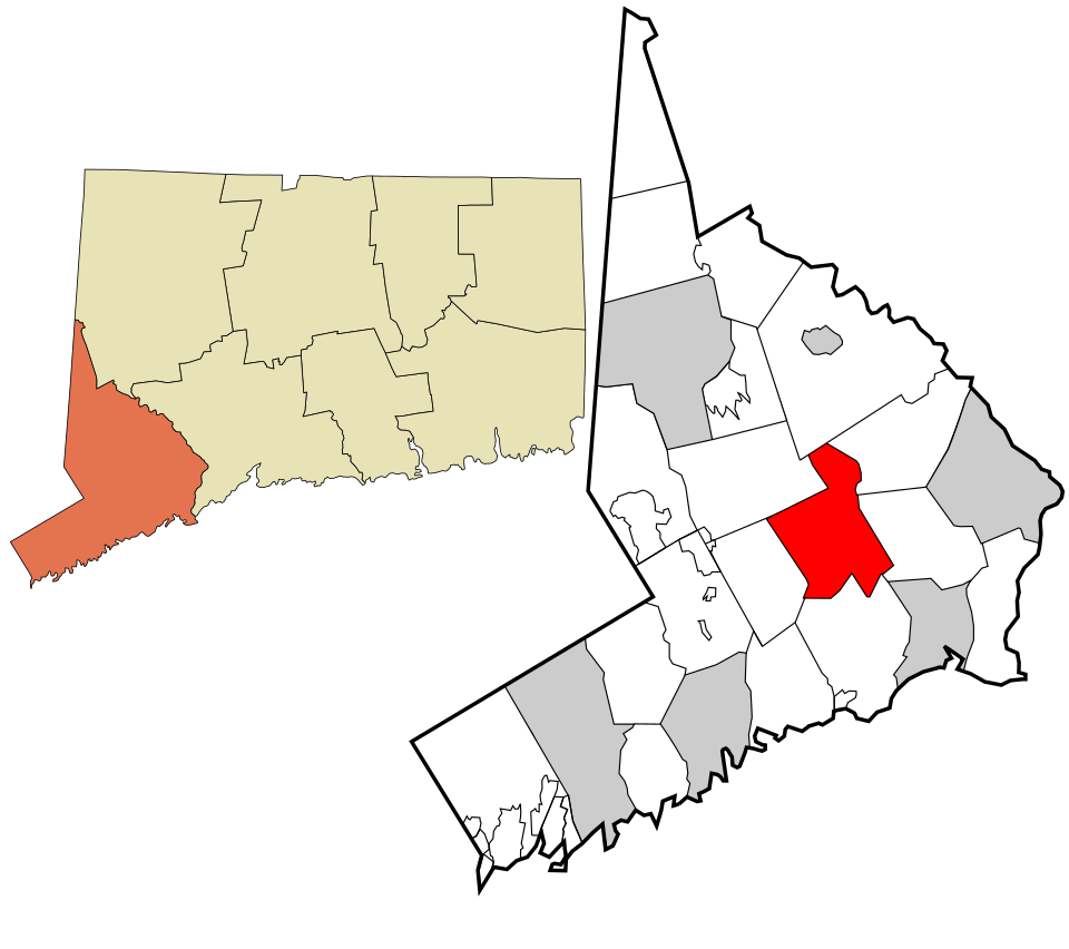 Locator map of Easton
