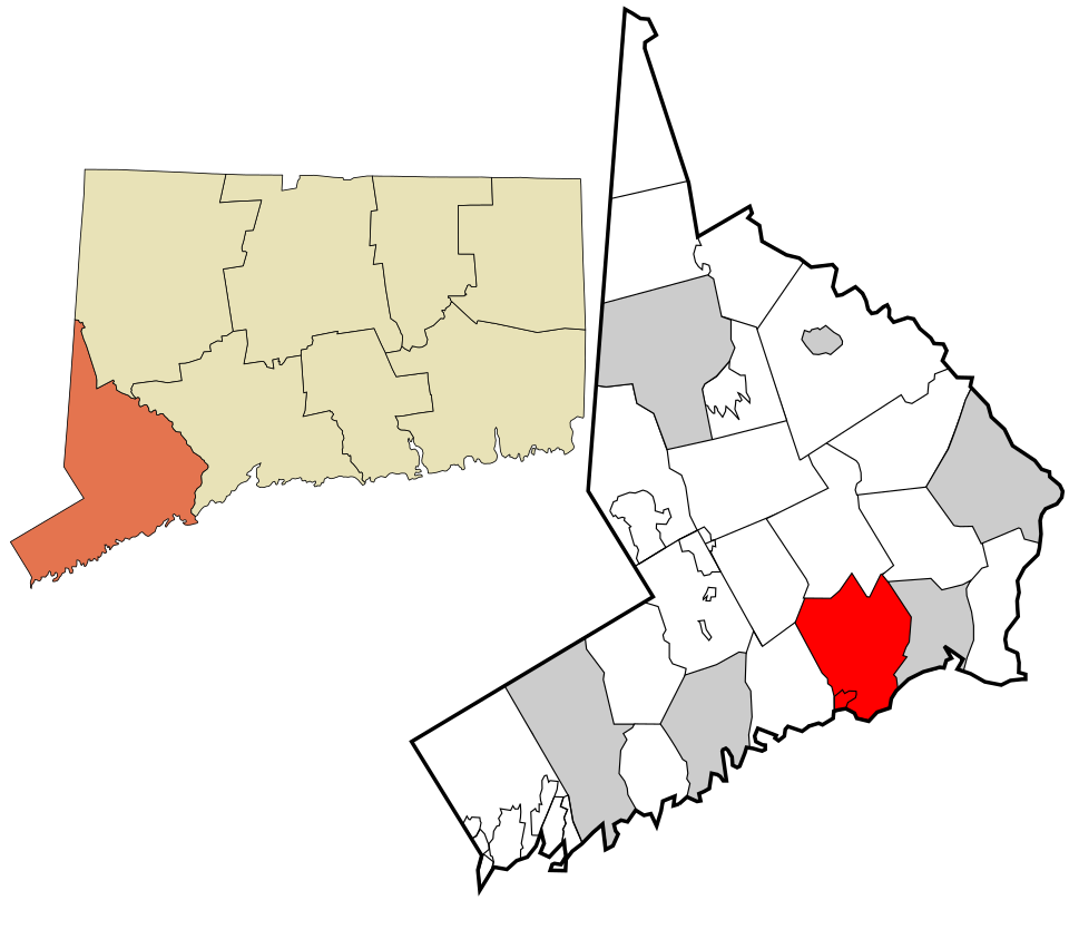 Locator map of Fairfield