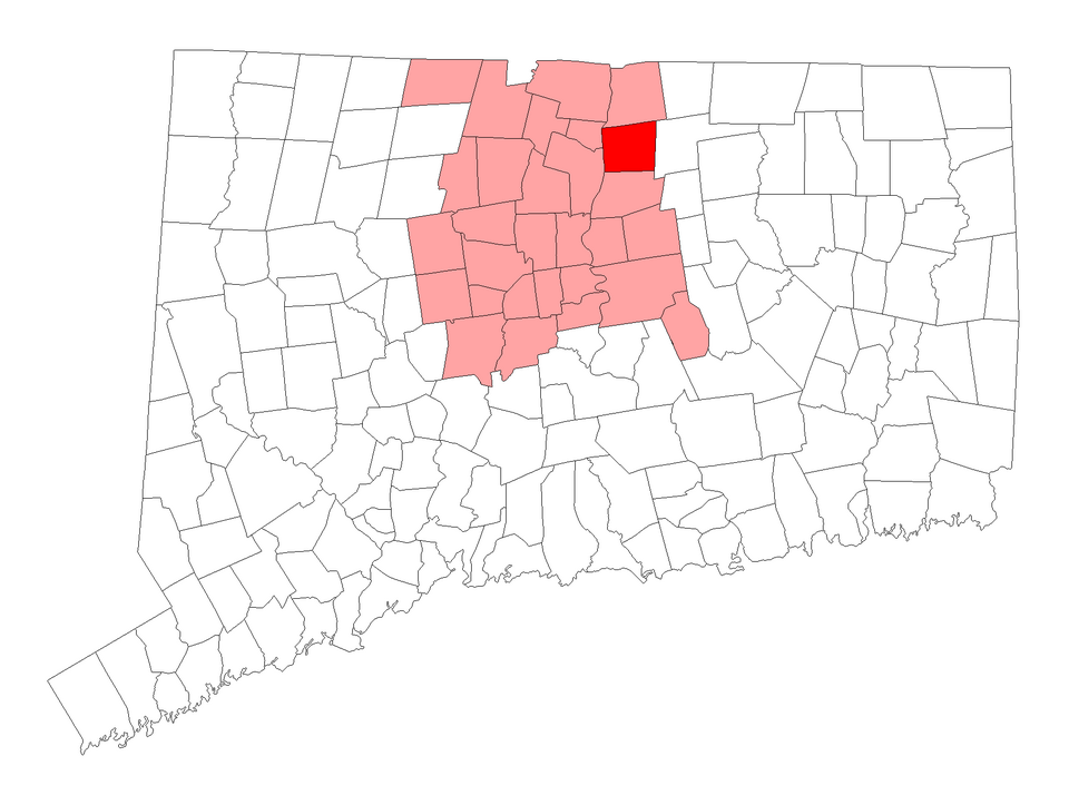 Map of East Windsor