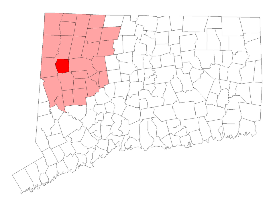 Locator map of Warren