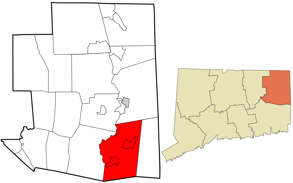Locator map of Plainfield