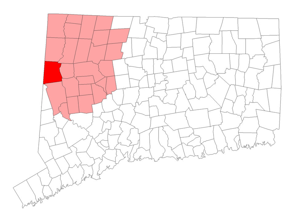 Locator map of Kent