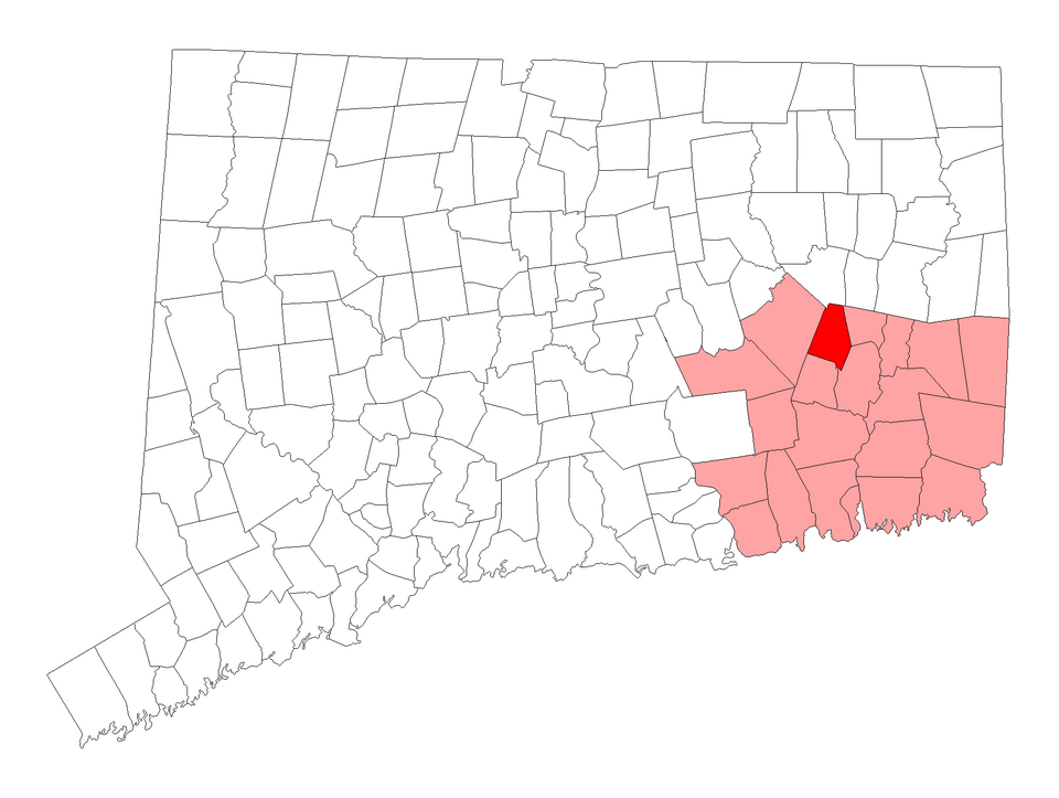 Map of Franklin
