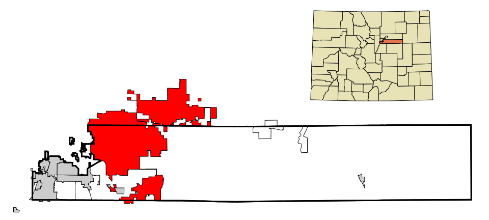 Locator map of Aurora