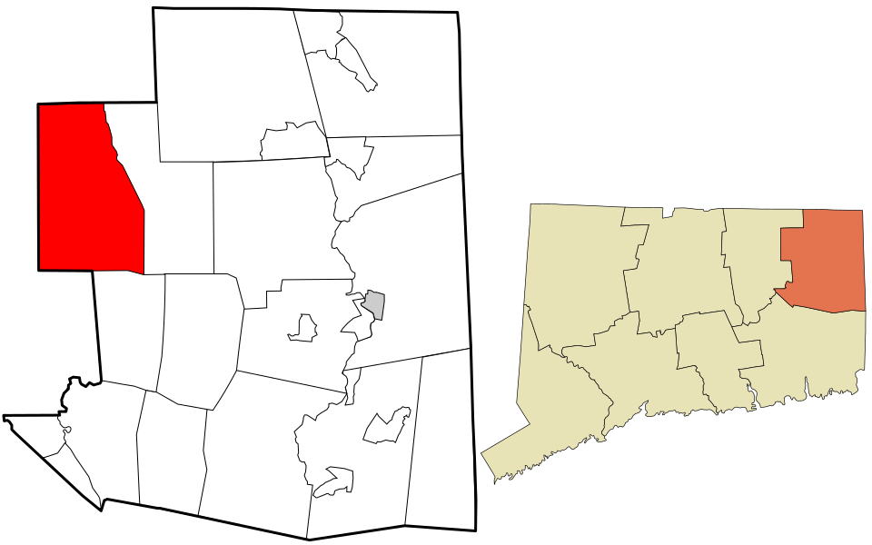Locator map of Ashford