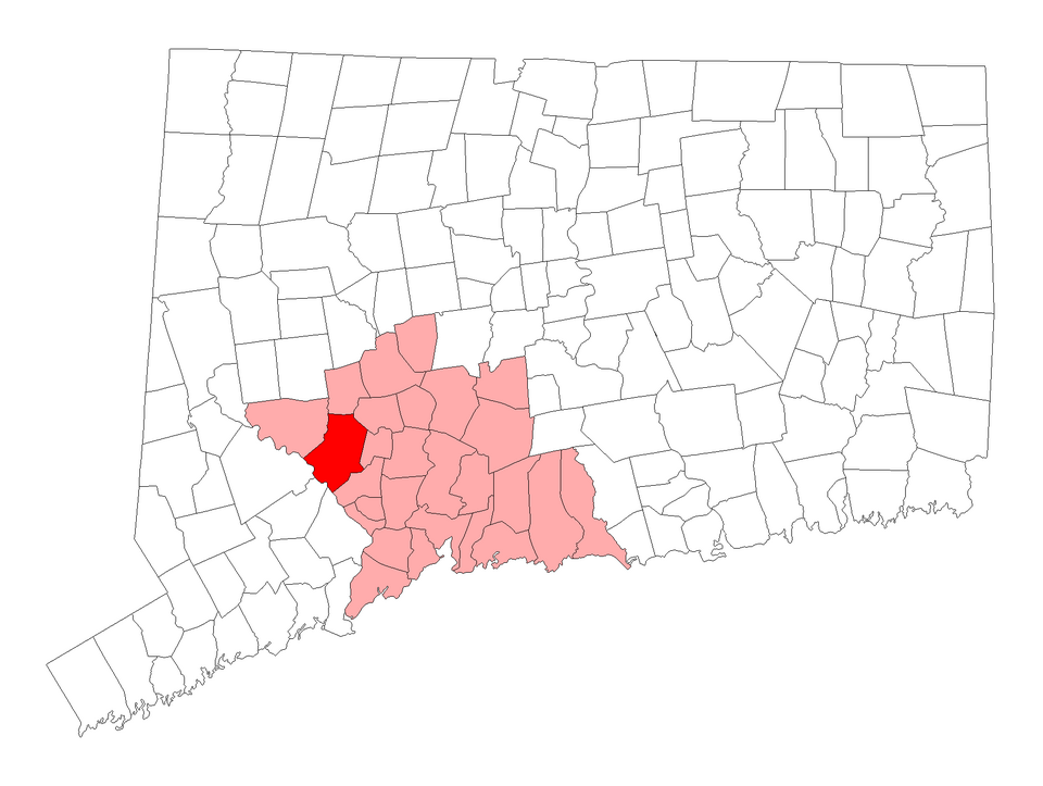 Locator map of Oxford