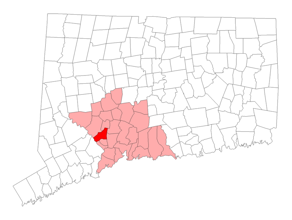 Locator map of Seymour