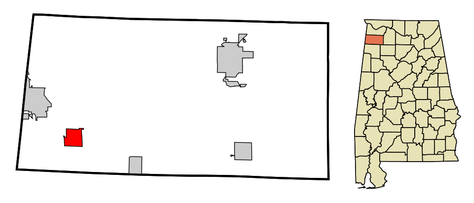Locator map of Vina