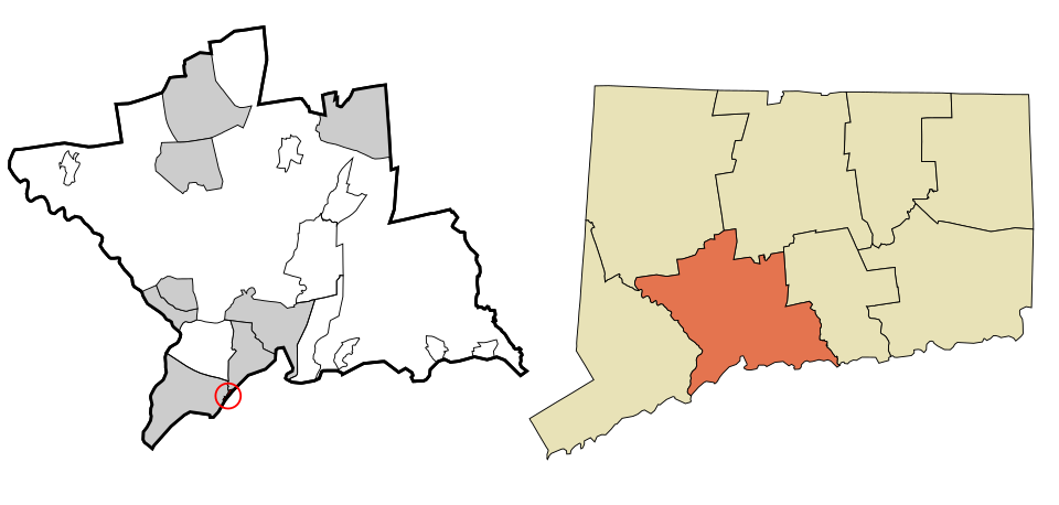 Locator map of Woodmont