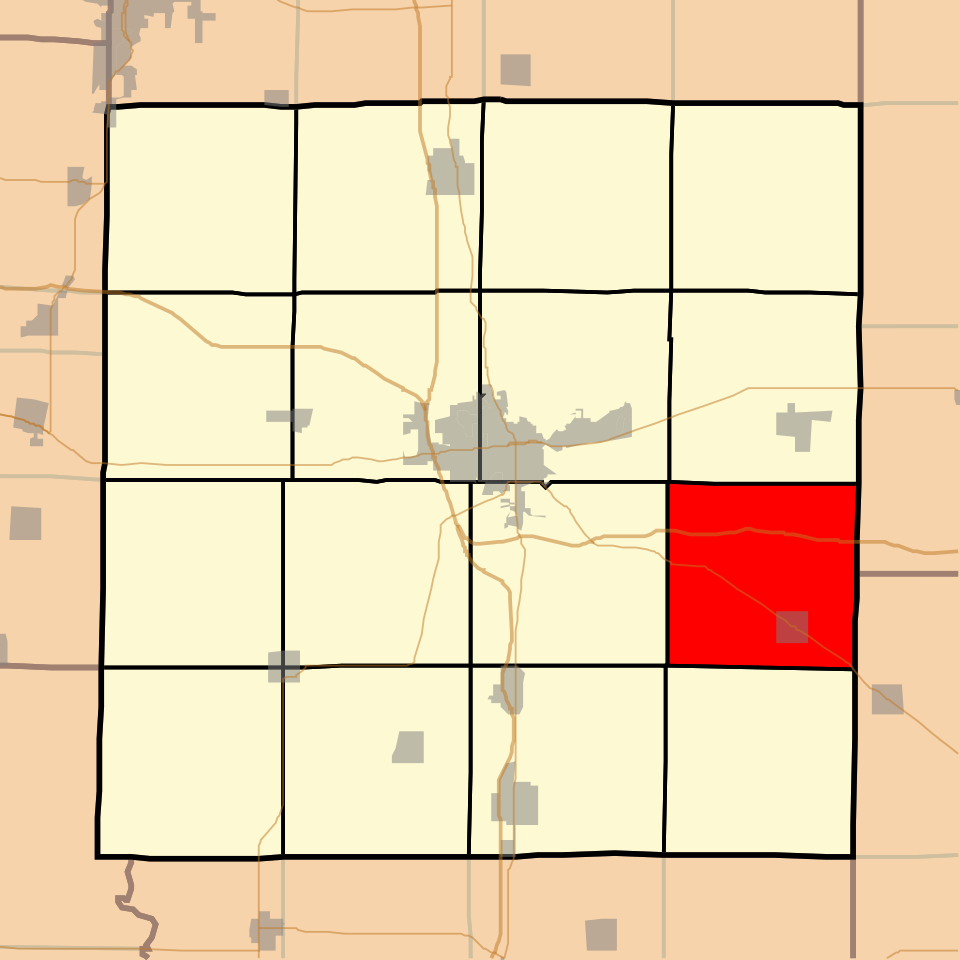 Locator map of Pendleton