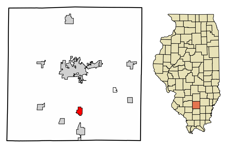 Map of Spring Garden