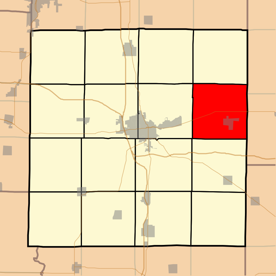 Locator map of Webber