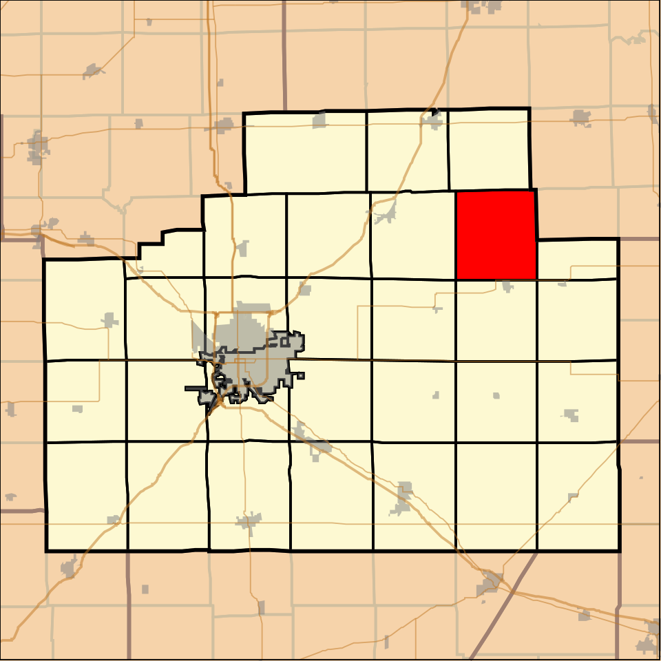 Locator map of Lawndale