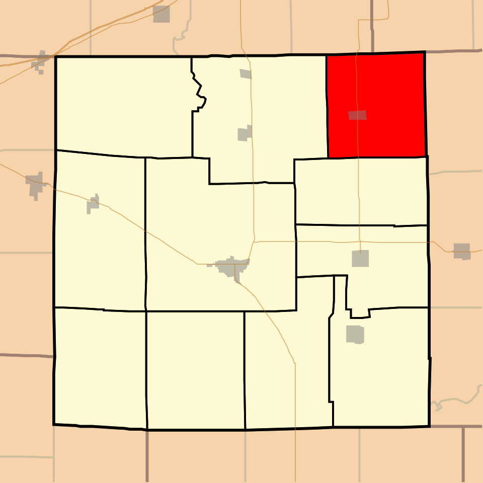 Locator map of Grandville