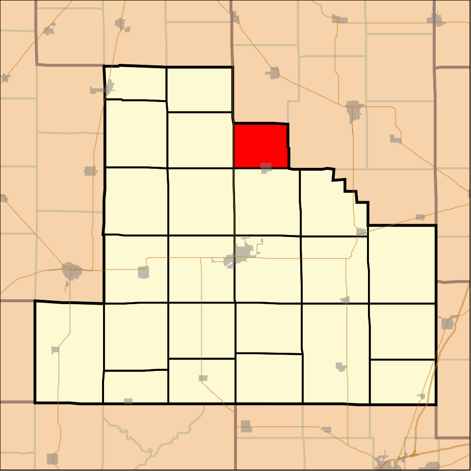 Locator map of Todds Point