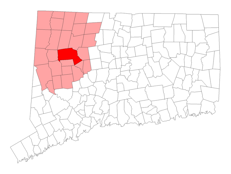 Locator map of Litchfield