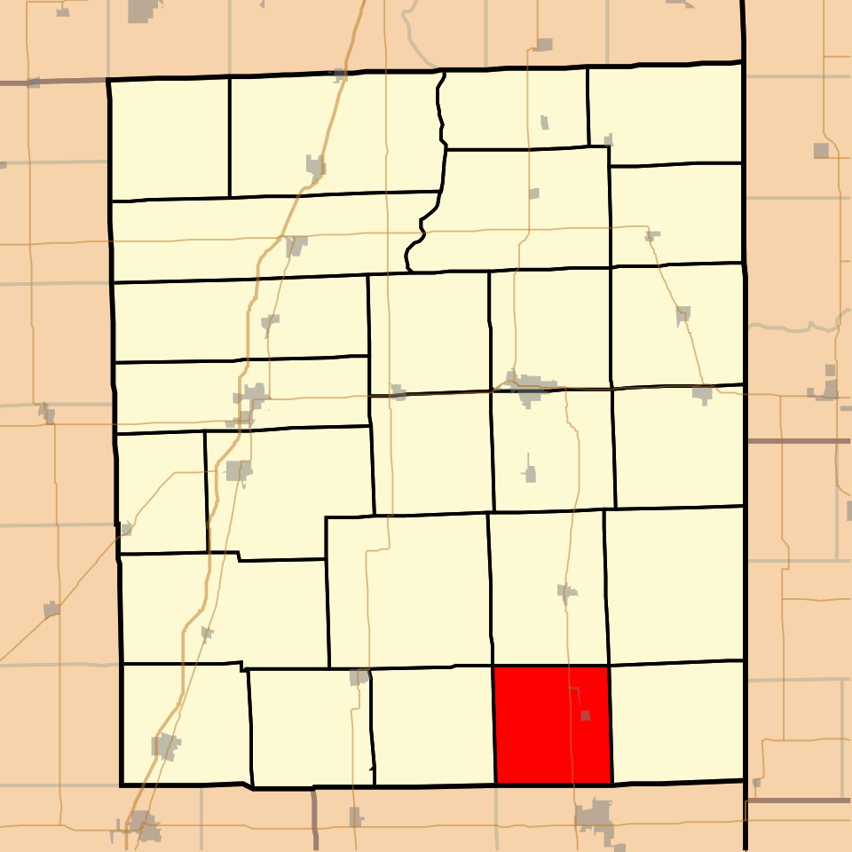 Locator map of Lovejoy