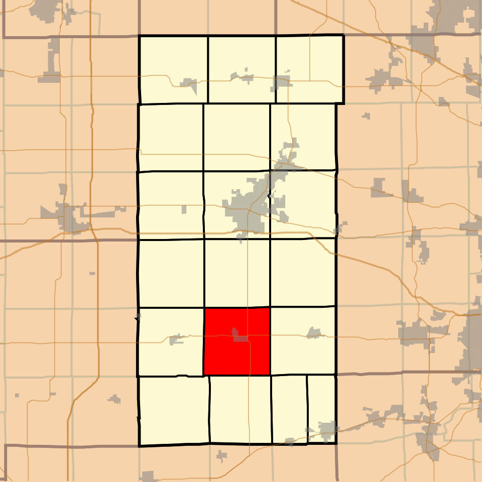 Locator map of Clinton