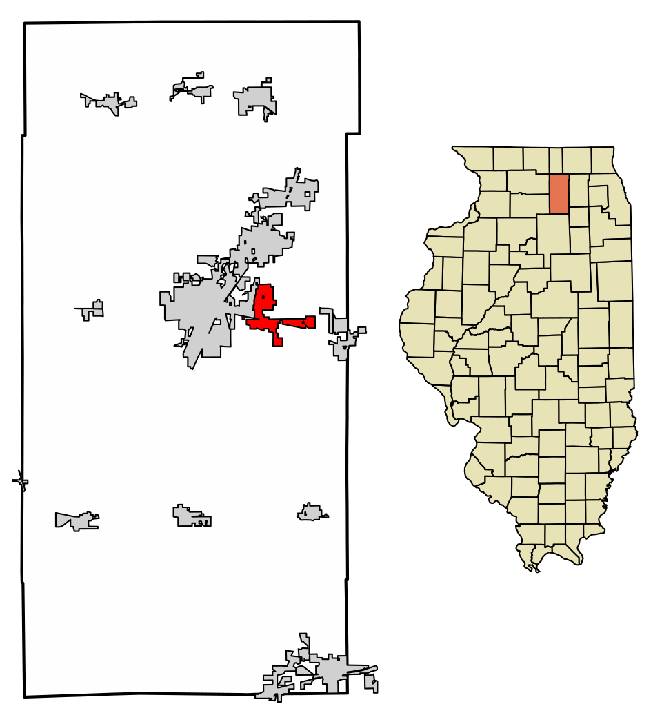 Locator map of Cortland