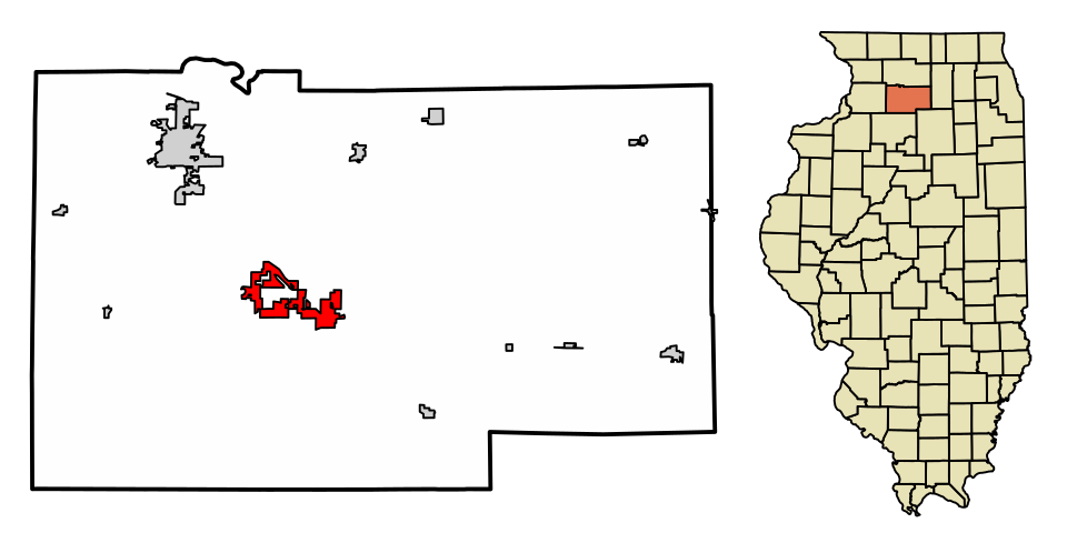 Locator map of Amboy
