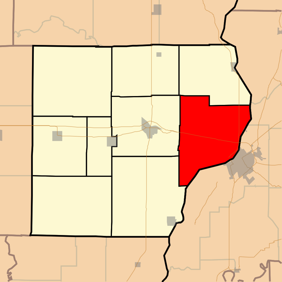 Locator map of Allison