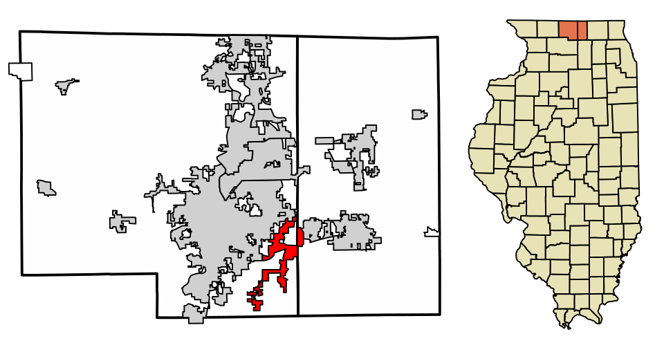 Locator map of Cherry Valley