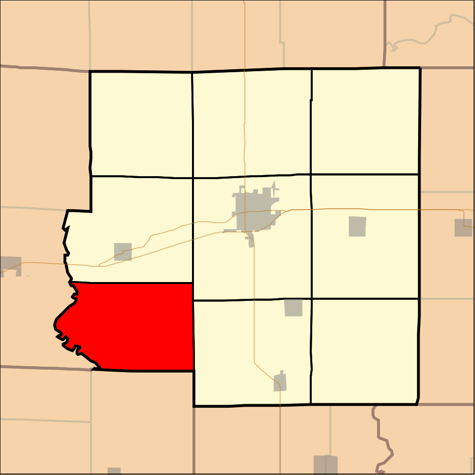Locator map of Decker